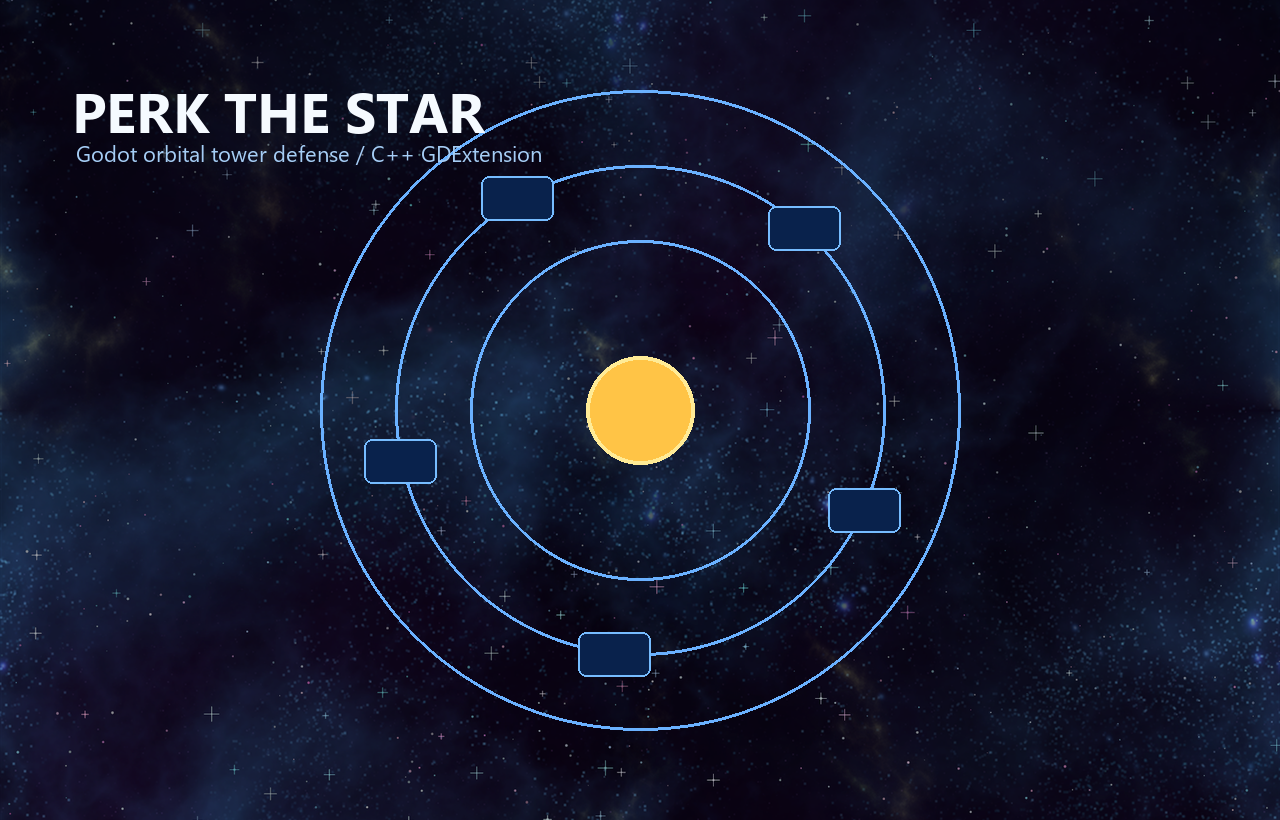Perk the Star main menu preview